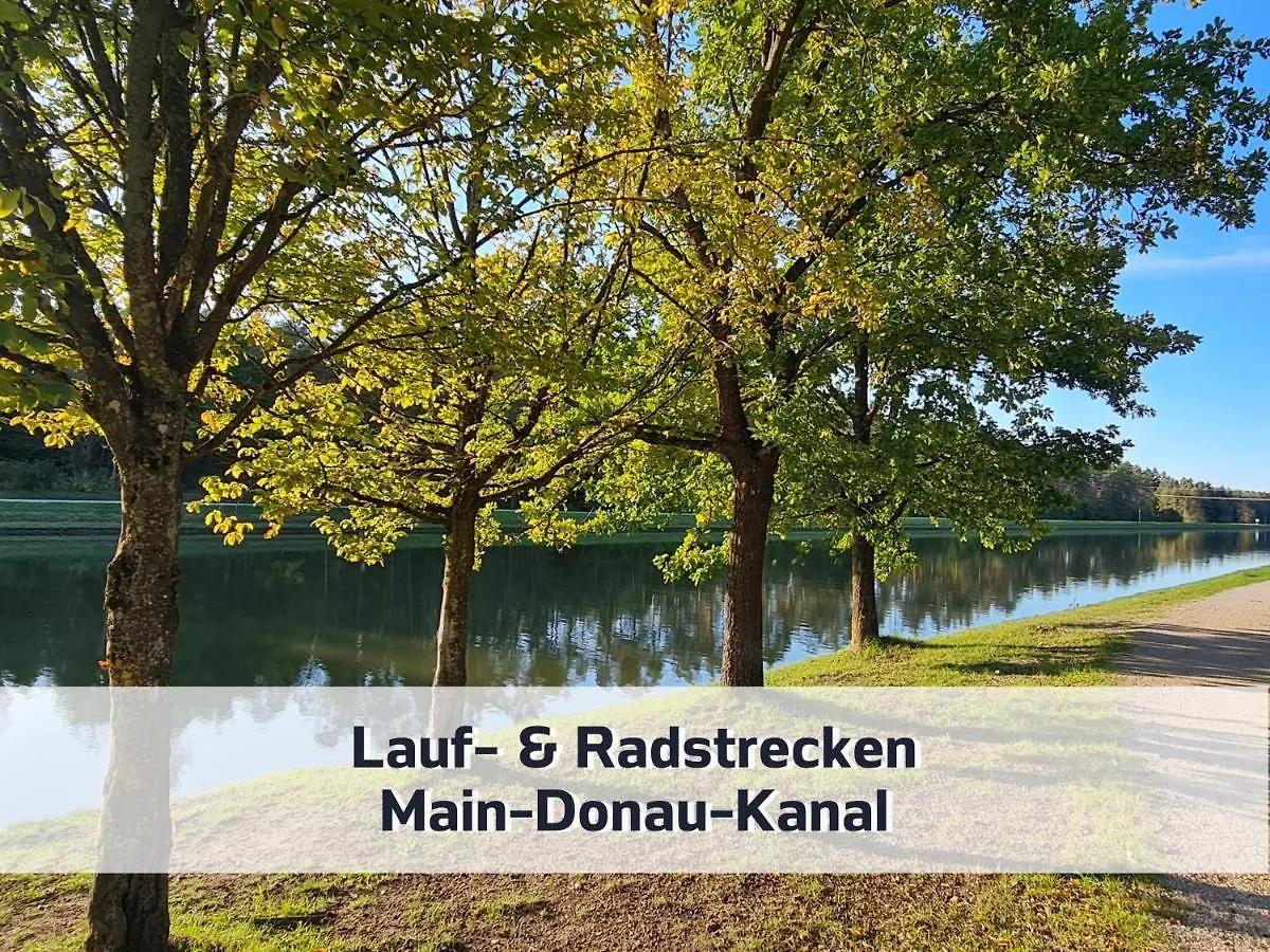 Prázdninový dům Vila Ferienhaus Rothsee-Oase Ideale Ausgangslage Mit Tollem Ausblick, Sauna Und Privatem Garten Roth